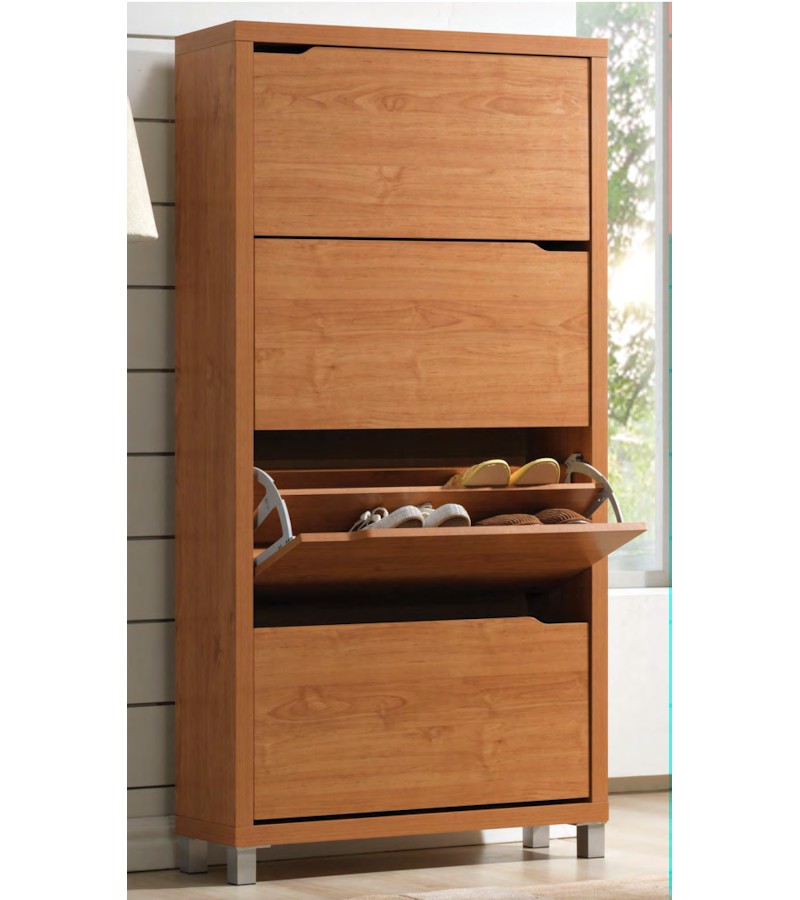 Zapatero Kubox 4 puertas maple